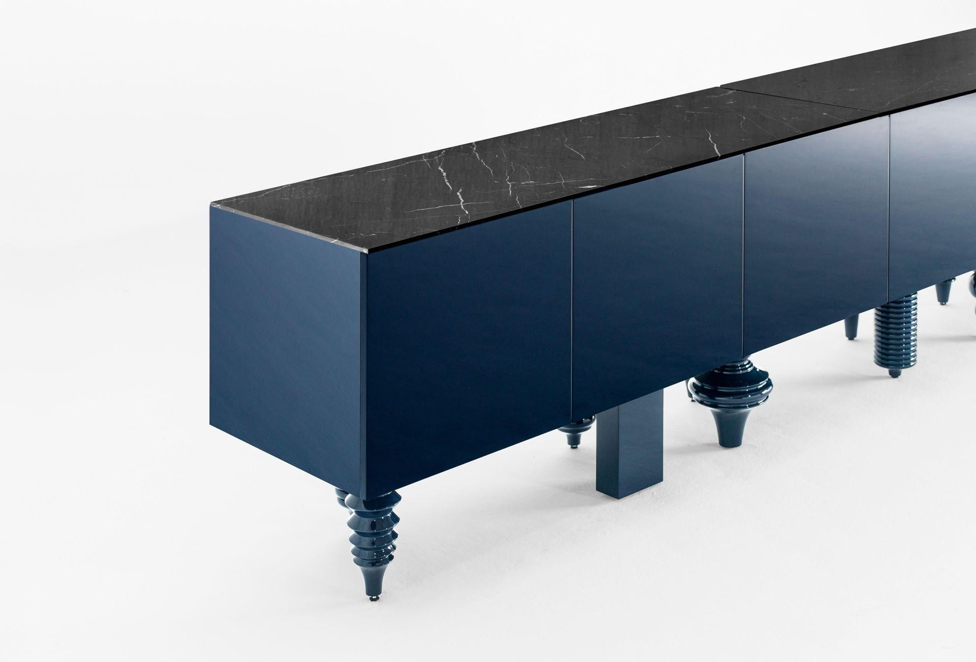 Modern Marble Multileg Cabinet by Jaime Hayon For Sale