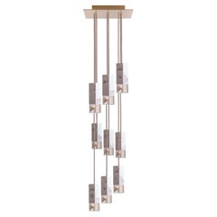 Marble 9 Light Chandelier by Formaminima