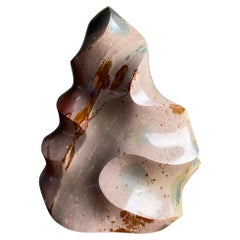 Marble Abstract Flame Sculpture, 1990
s