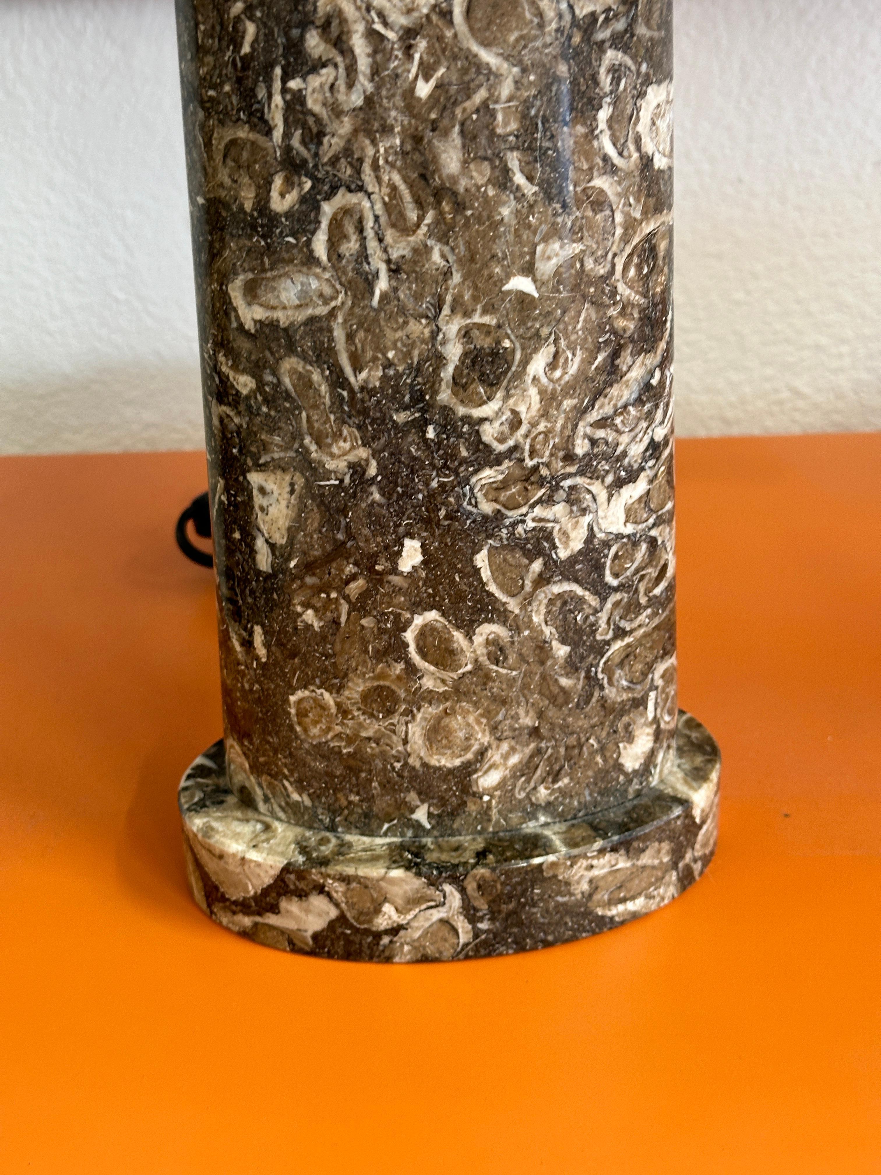 Hand-Crafted Marble “Adonis” Lamps by Thomas Pheasant for Baker