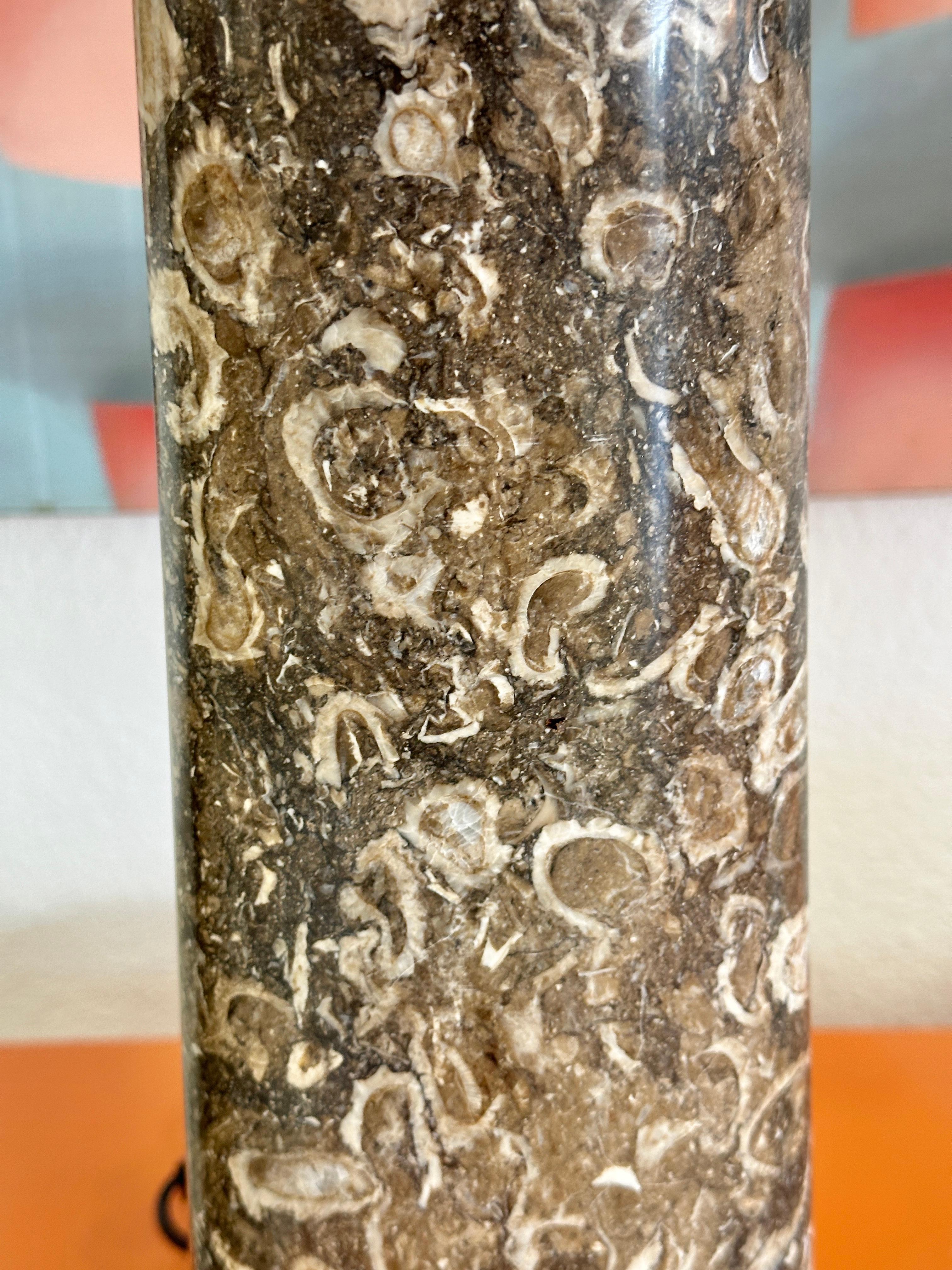 Marble “Adonis” Lamps by Thomas Pheasant for Baker In Good Condition In Palm Springs, CA