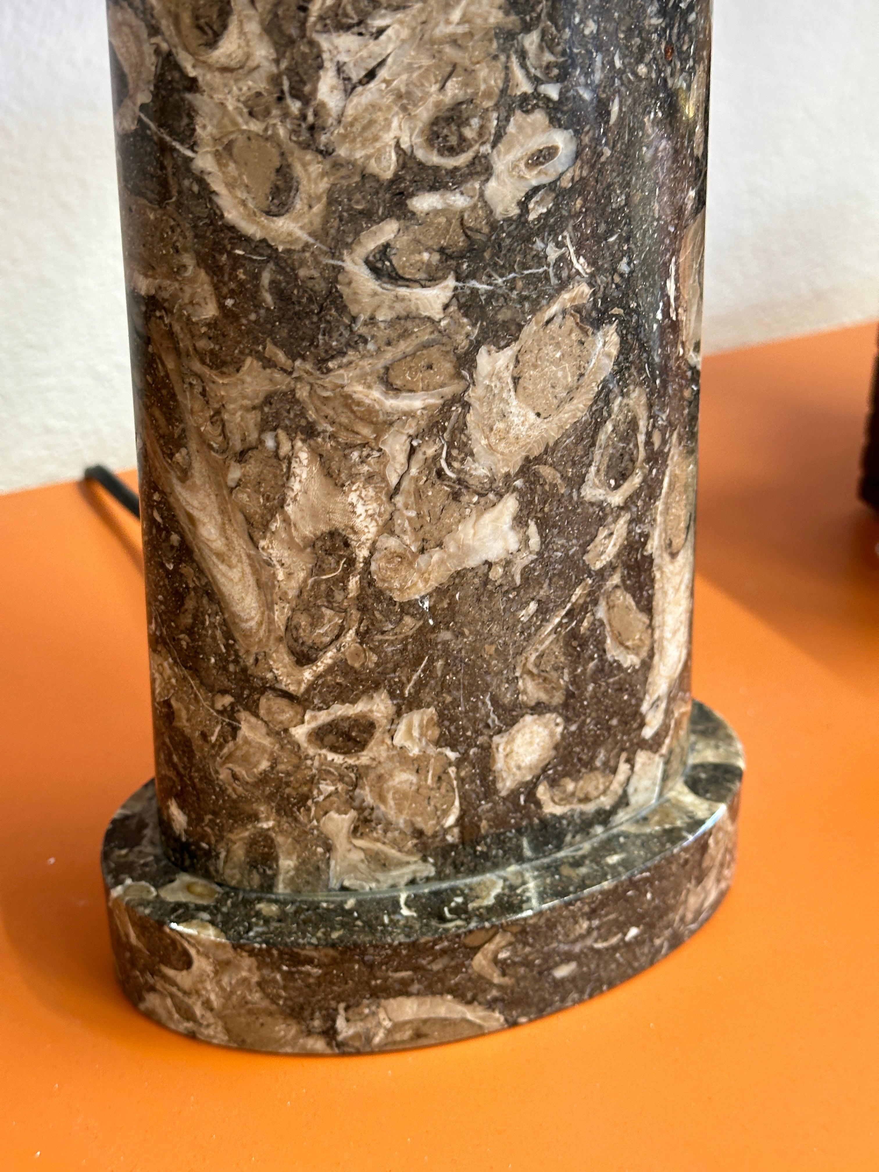 Contemporary Marble “Adonis” Lamps by Thomas Pheasant for Baker
