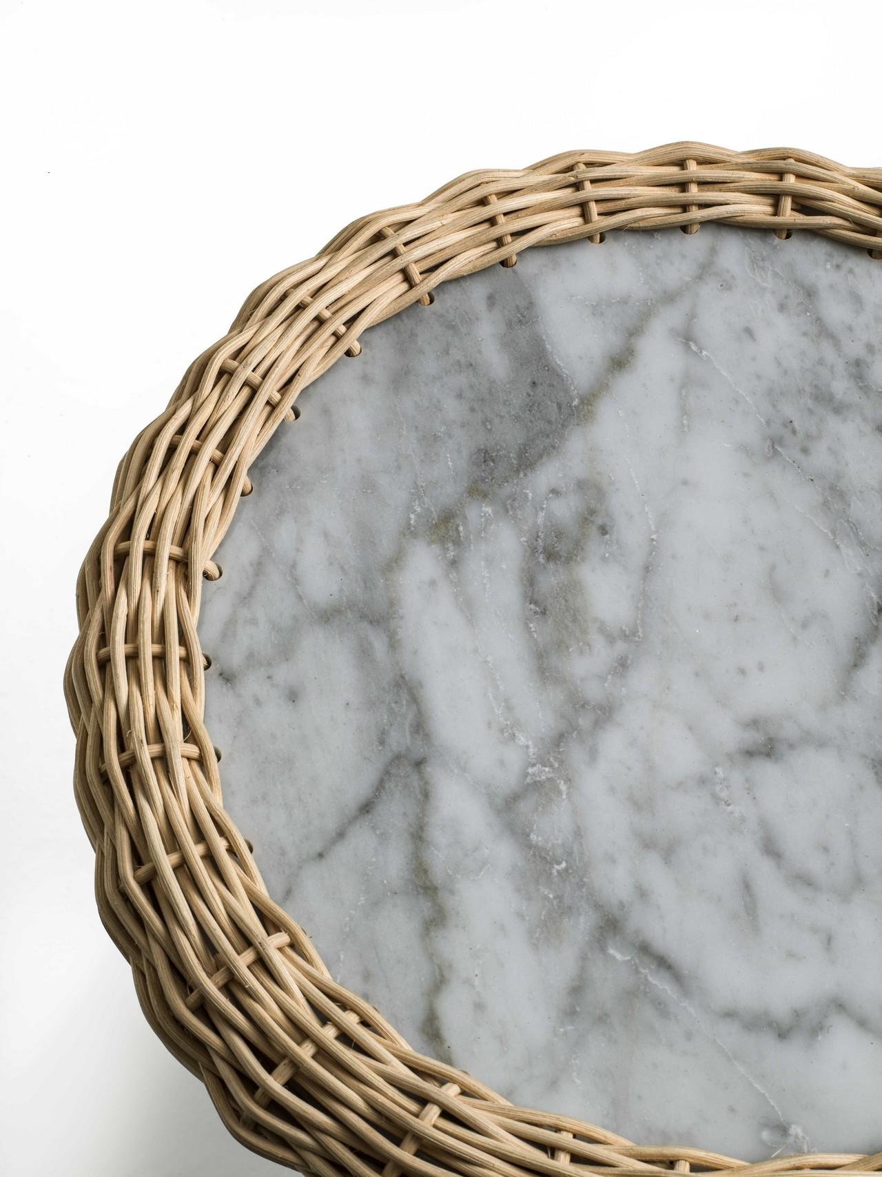 Moderne Table basse en marbre « Amazonas », Giorgio Bonaguro en vente