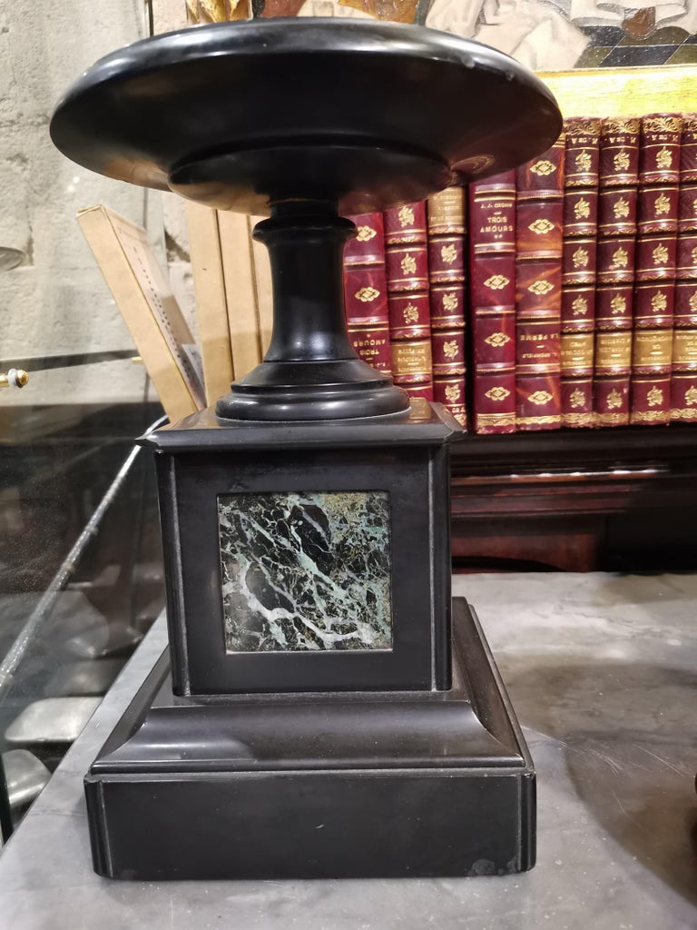 Marble and Bronze Clock with Allegory of Astronomy Representing