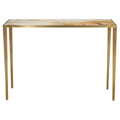 Marble and Bronze Console