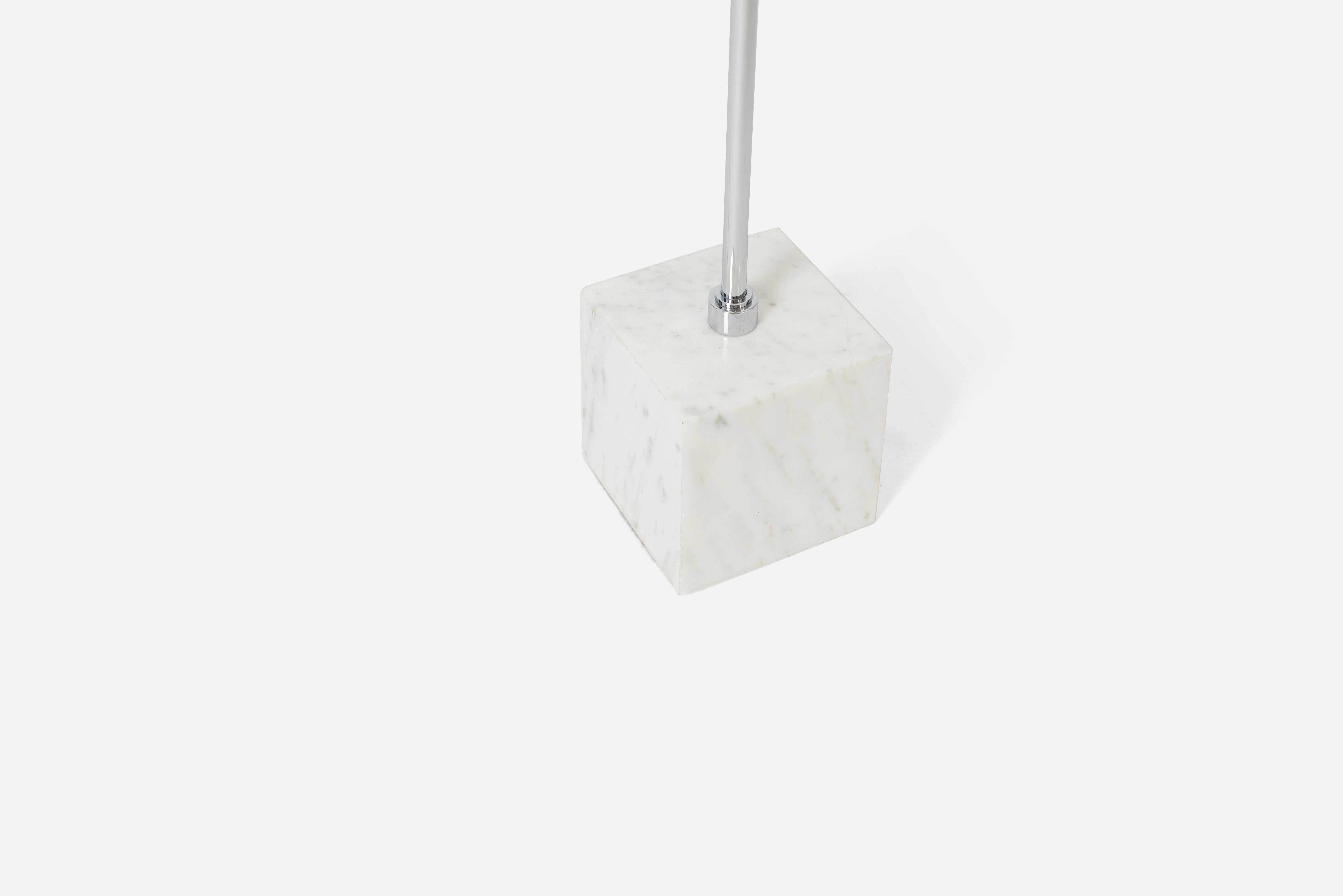 Marble and Chrome Table Lamps, 1970 Koch & Lowy 1