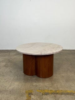Marble and Clover Base Coffee Table