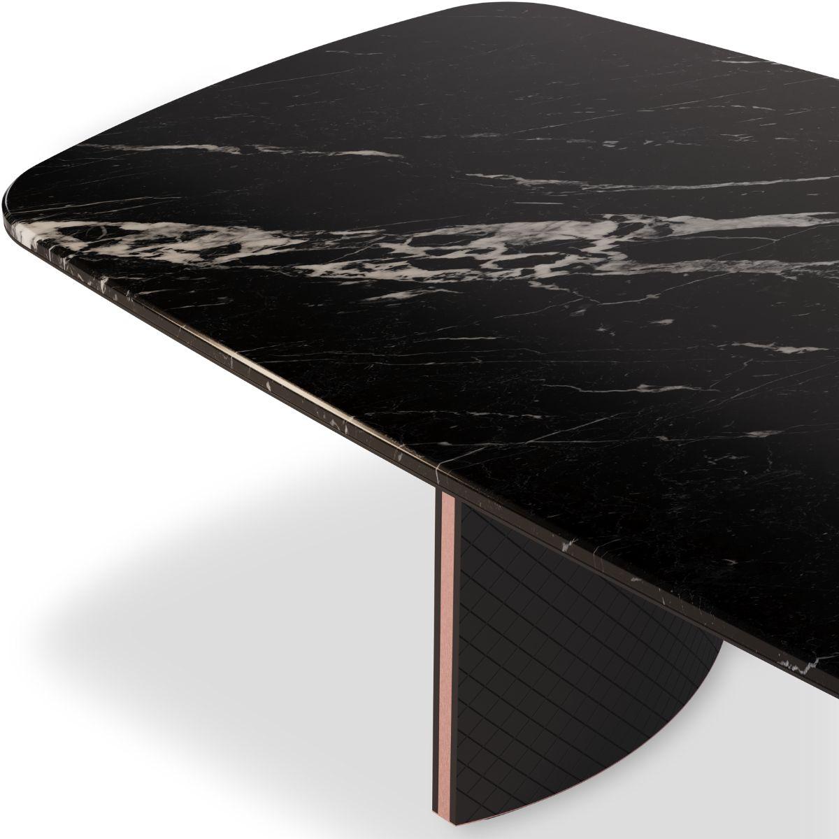 Marble and Fiberglass Outdoor Dining Table For Sale 1