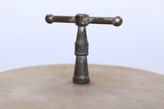 Marble and Metal French Lazy Susan