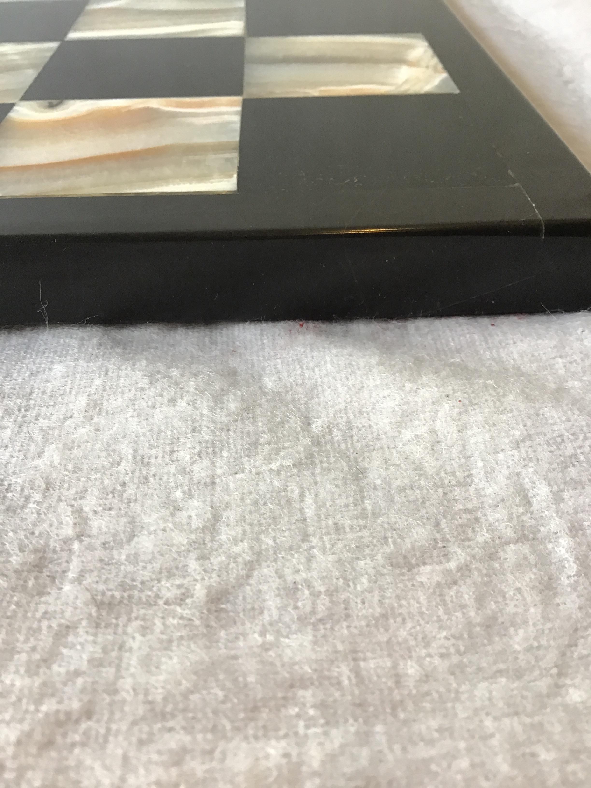 Marble and Onyx Chess Board 2
