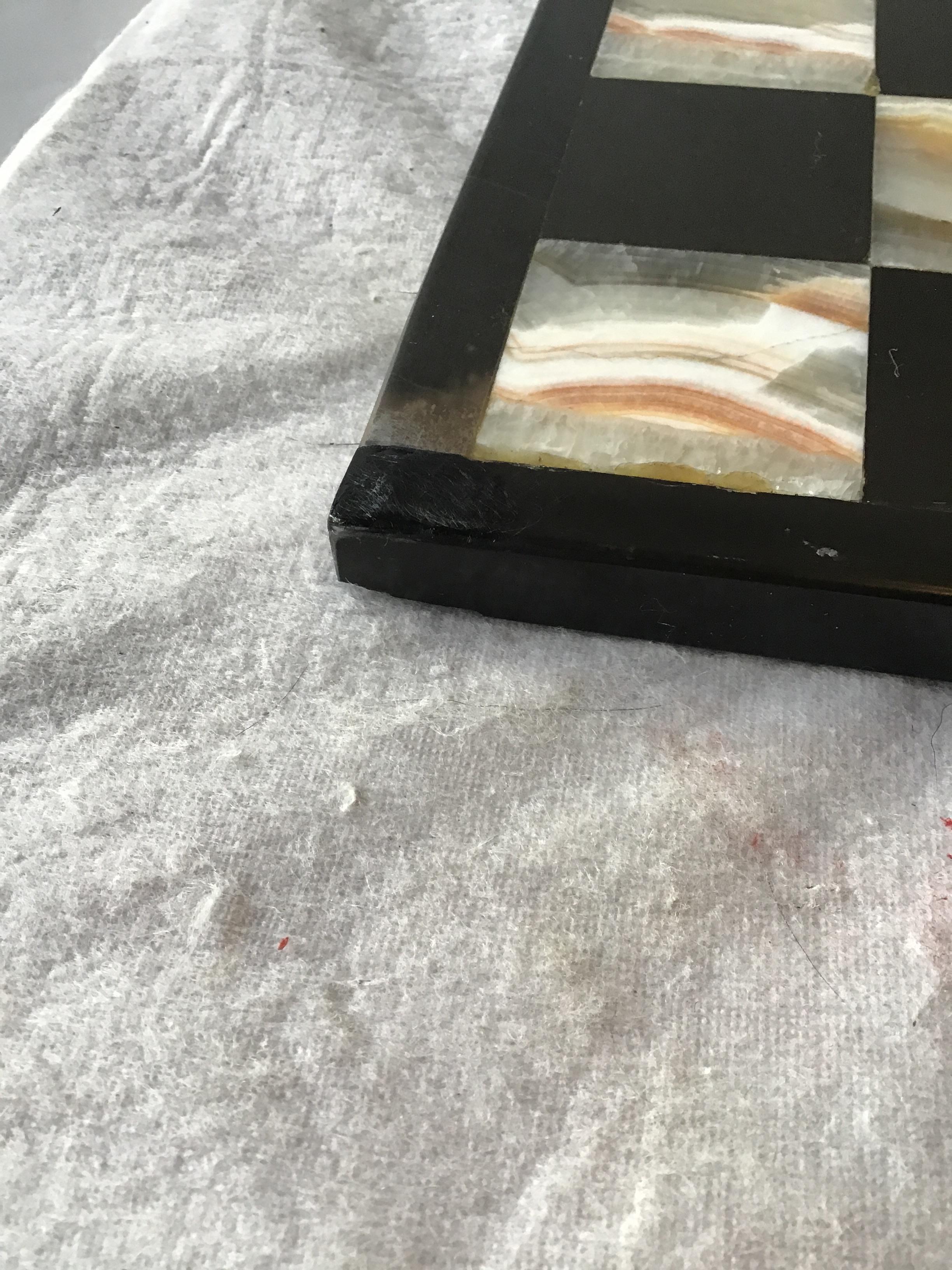 Marble and Onyx Chess Board 3