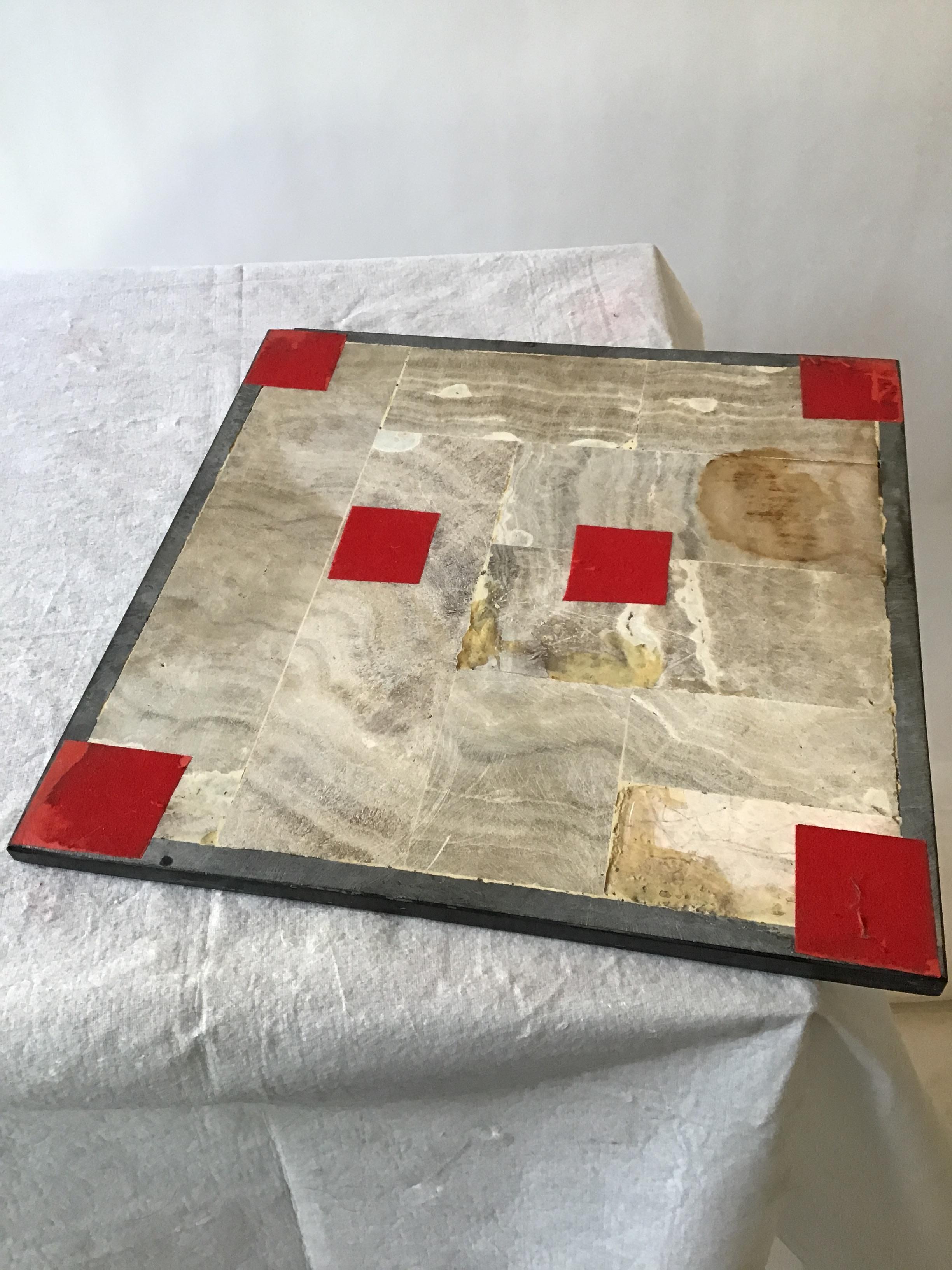 Marble and Onyx Chess Board 4