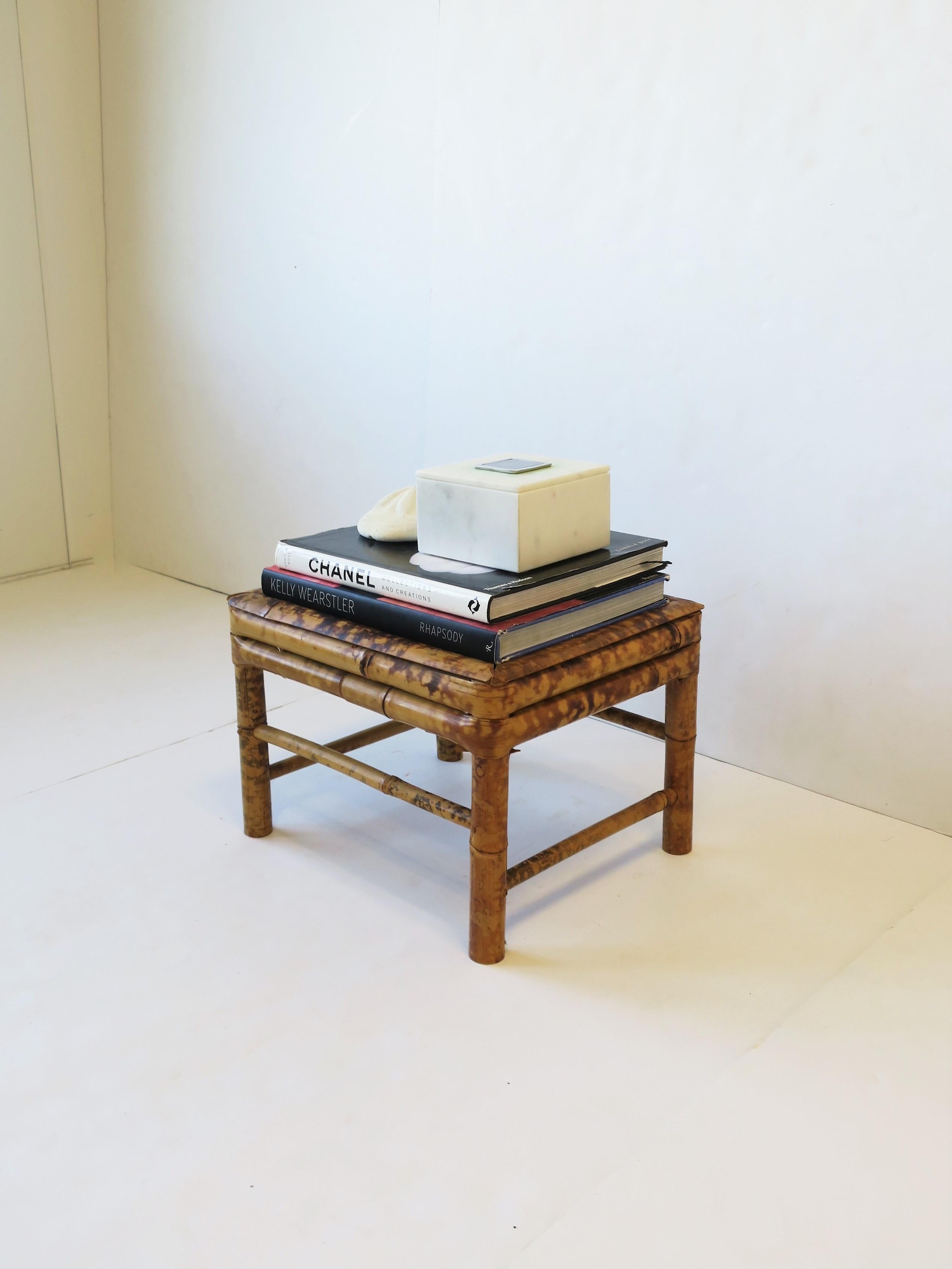 Metal Marble and Onyx Jewelry Box or Decorative Vanity Box For Sale