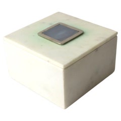 Marmor- und Onyx-Schmuckkästchen oder dekorative Vanity Box