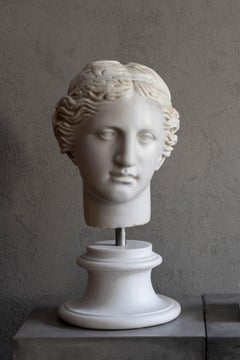 Marble Aphrodite Bust, 'Louvre Museum', Marble Statue