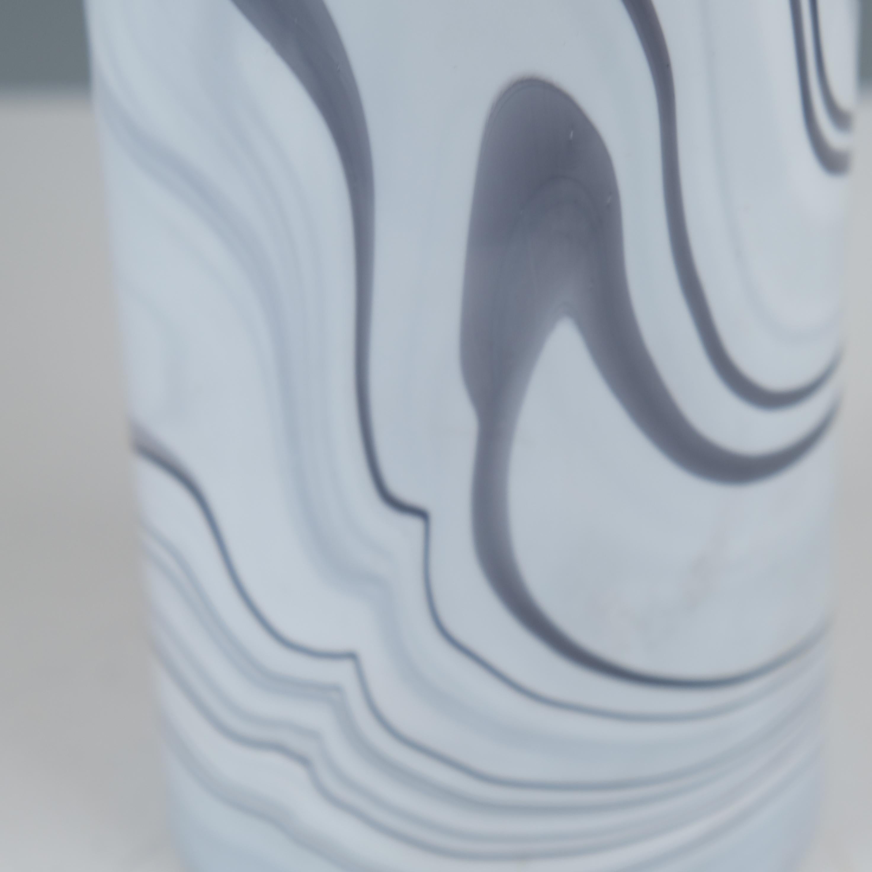 Fin du 20e siècle Lampe en verre d'art 