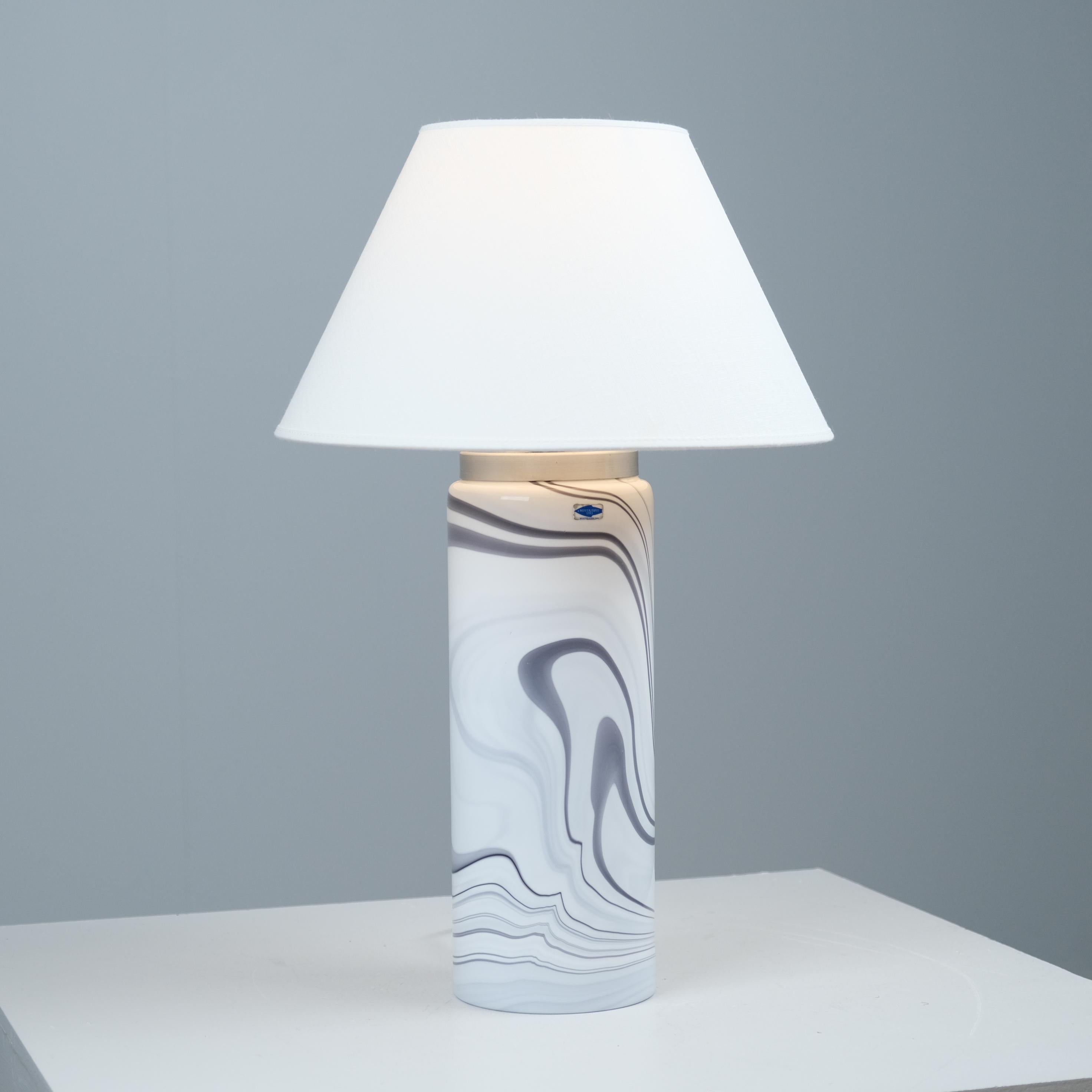 Lampe en verre d'art 