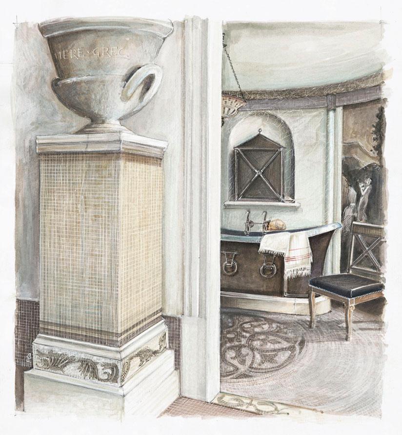 Marble Artistic Mosaic Walls & Floors decoration for residential and commercial For Sale 6