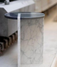 Marble "Athos" Side Table, Giorgio Bonaguro