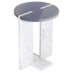 Marble "Athos" Side Table, Giorgio Bonaguro