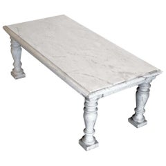 Marble Bench/Coffee Table from India