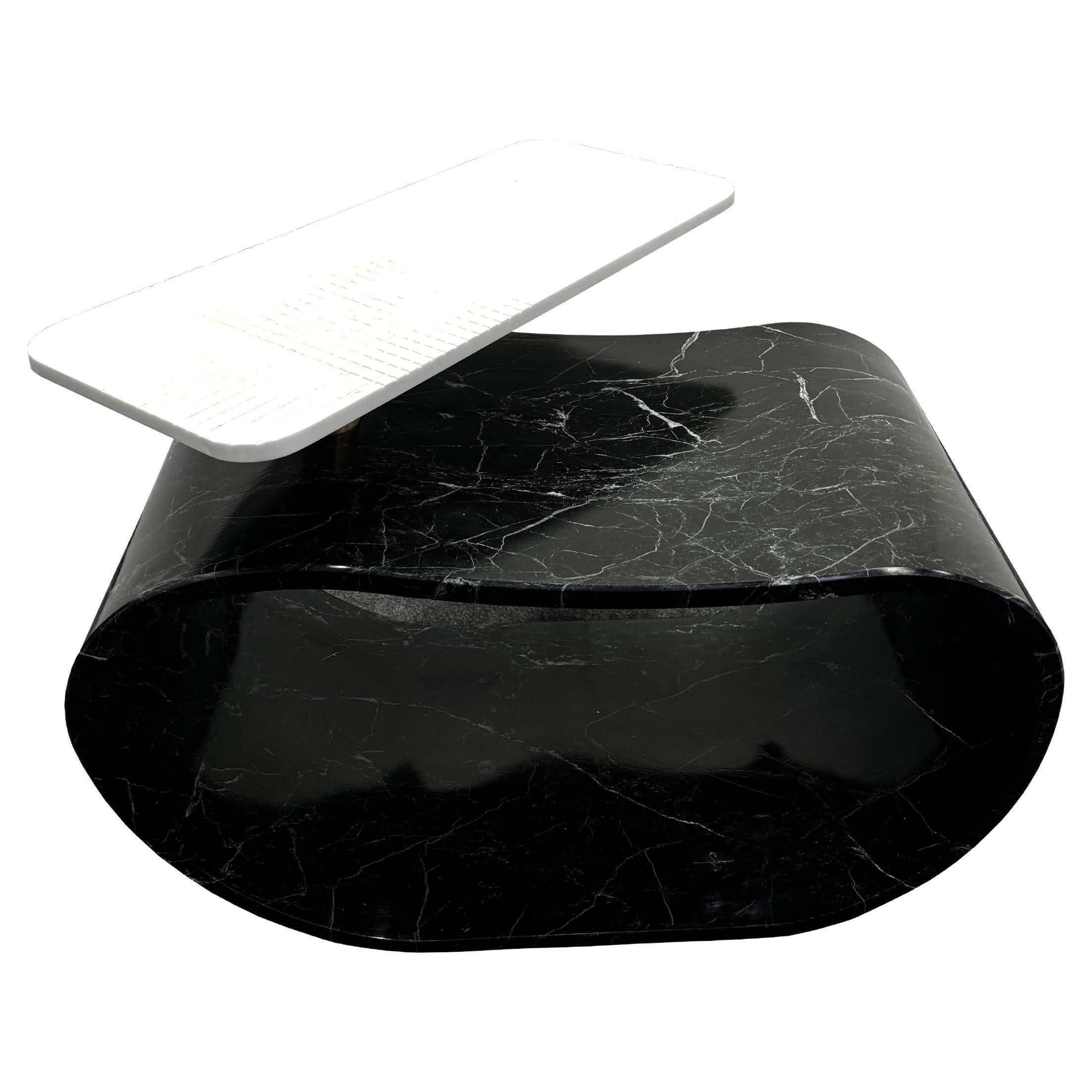 Table basse tournante en marbre par Euromarmi Store