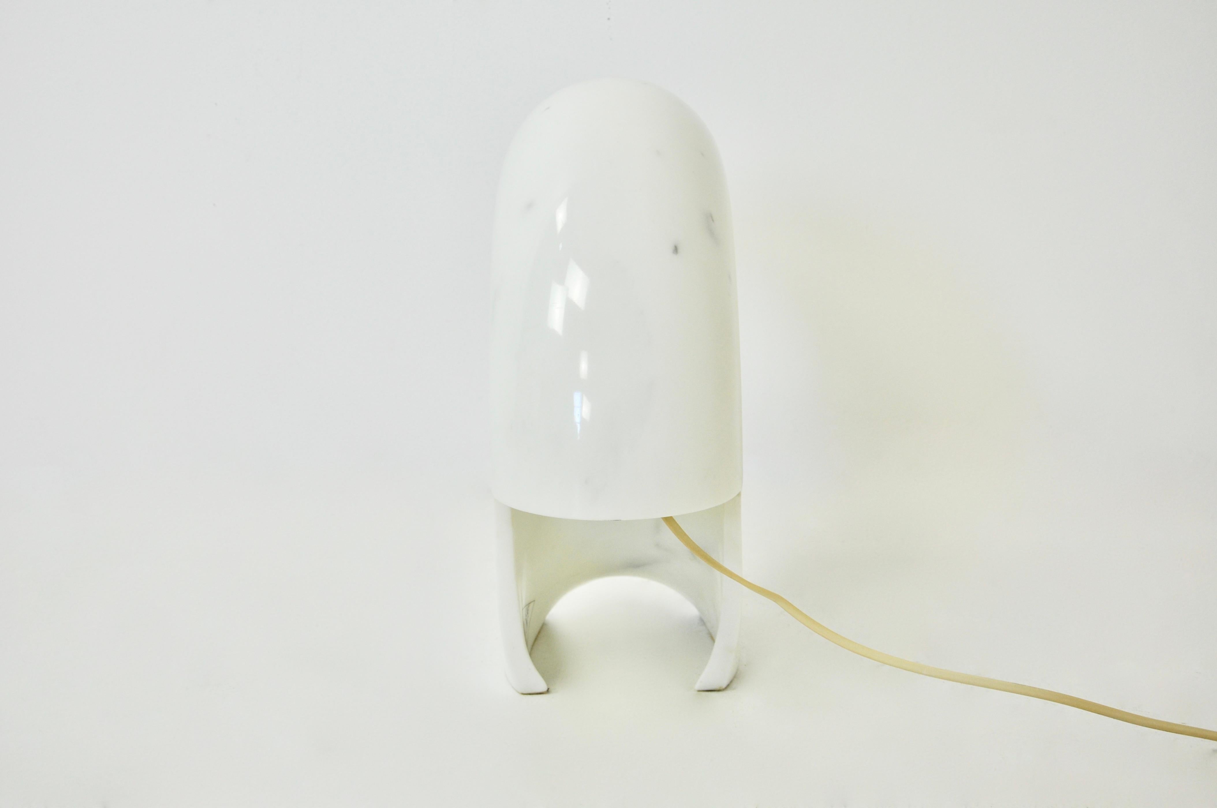 Mid-20th Century Marble Biagio Table Lamp by Tobia Scarpa for Flos, 1968 For Sale