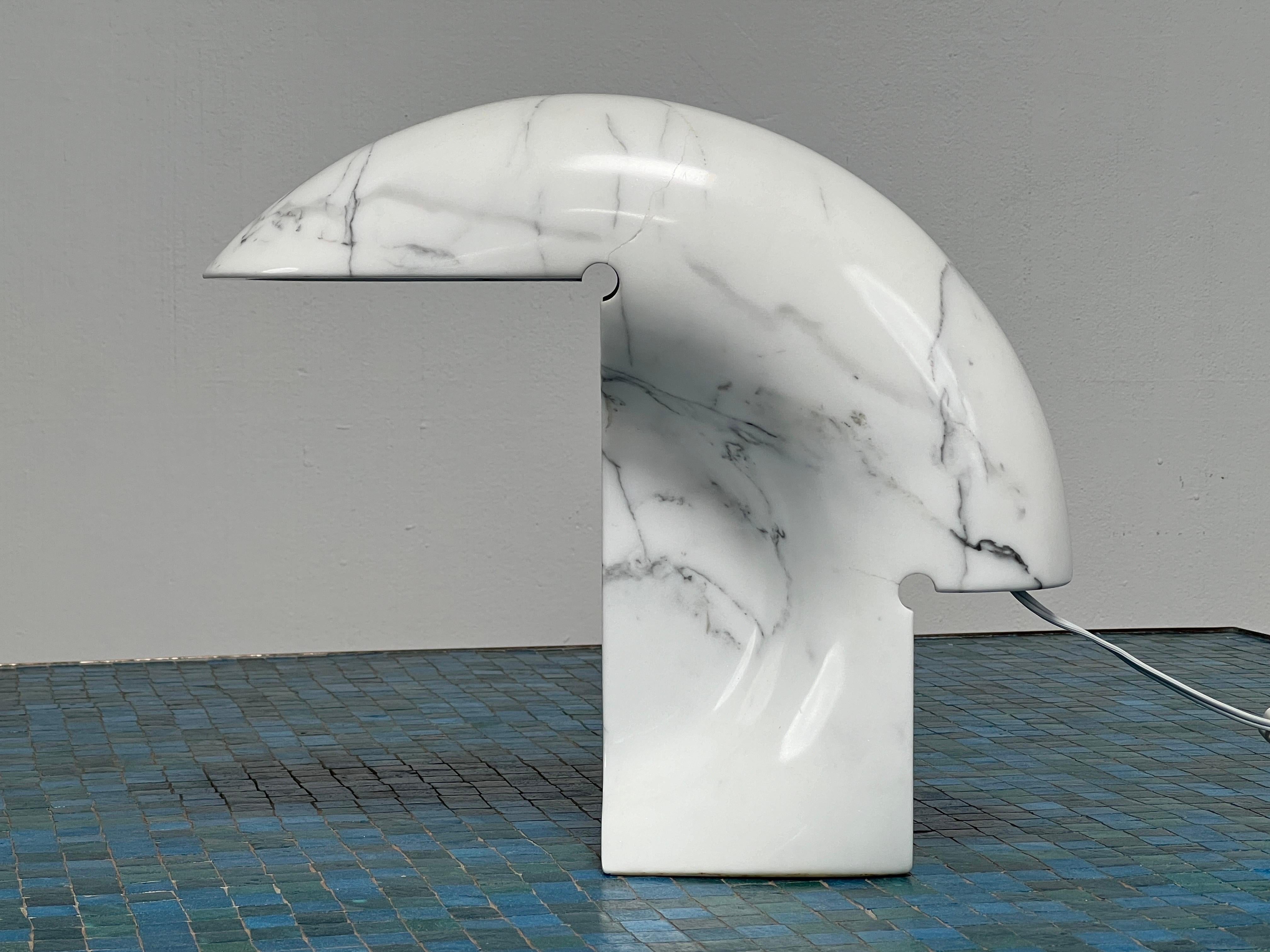 Marble Biagio Table Lamp by Tobia Scarpa 9