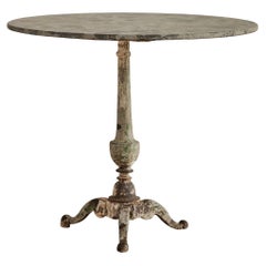 Used Marble Bistro Table