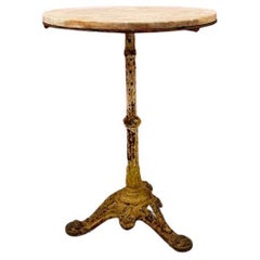 Used Marble Bistro Table