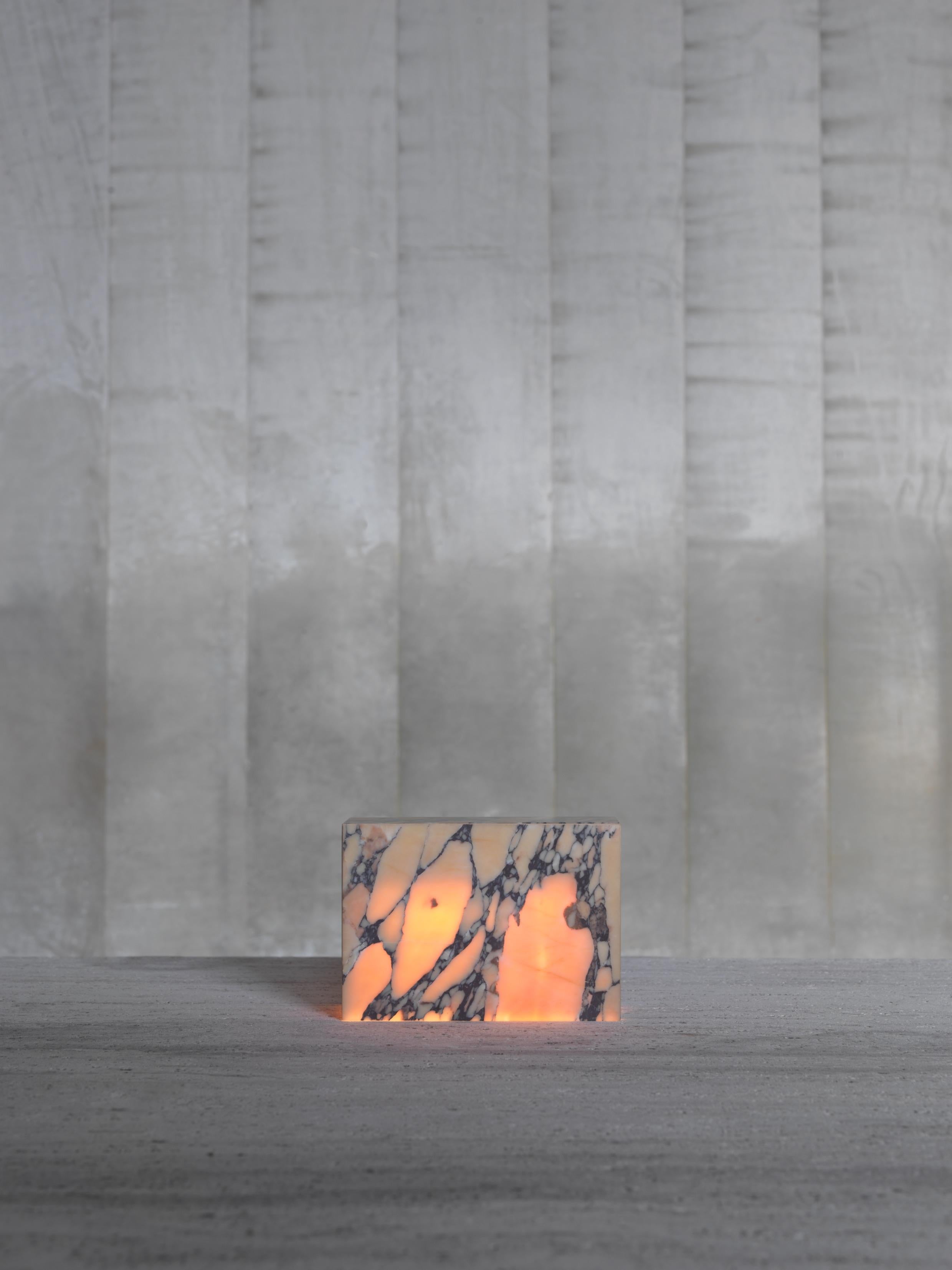 Marble Book A4 is presented by Koen van Guijze

Sophisticated and minimal, let the natural stone tell a good story. Like art, light objects can give warmth and inspiration. Koen has creates several light objects that give comfort for the soul.