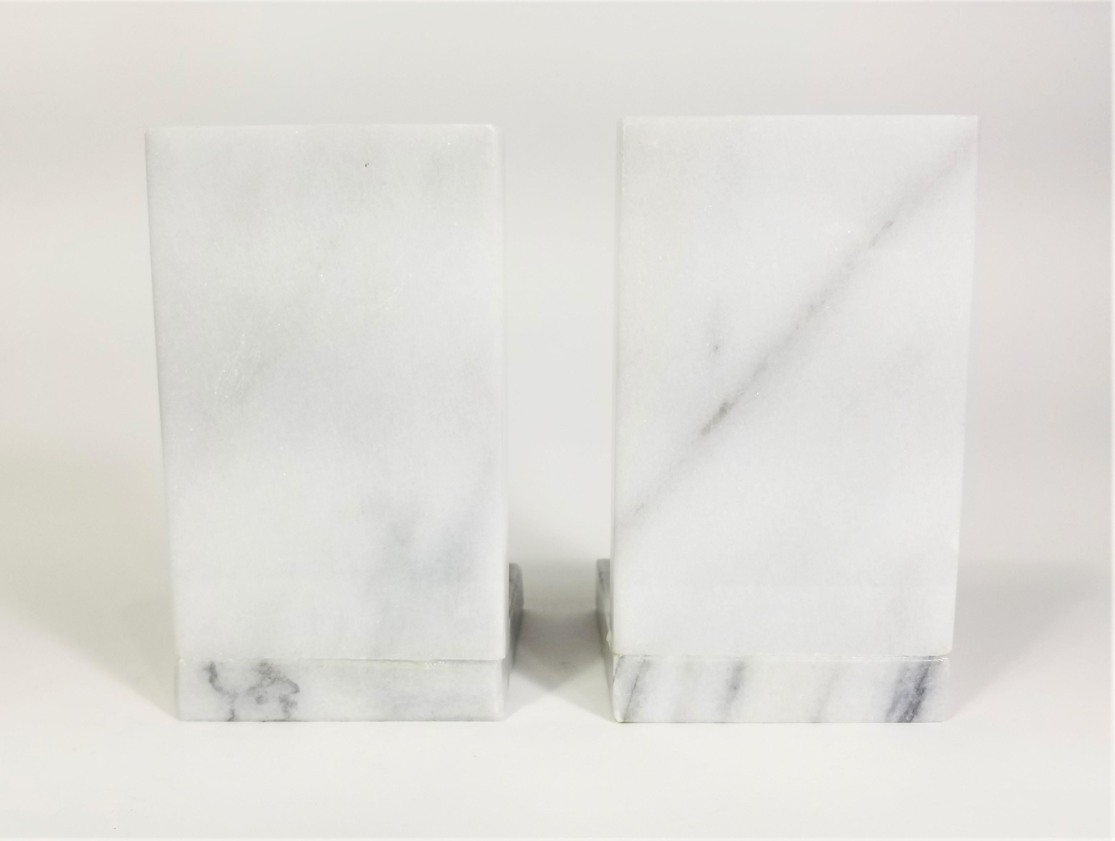 Marble Bookends 1980s 9