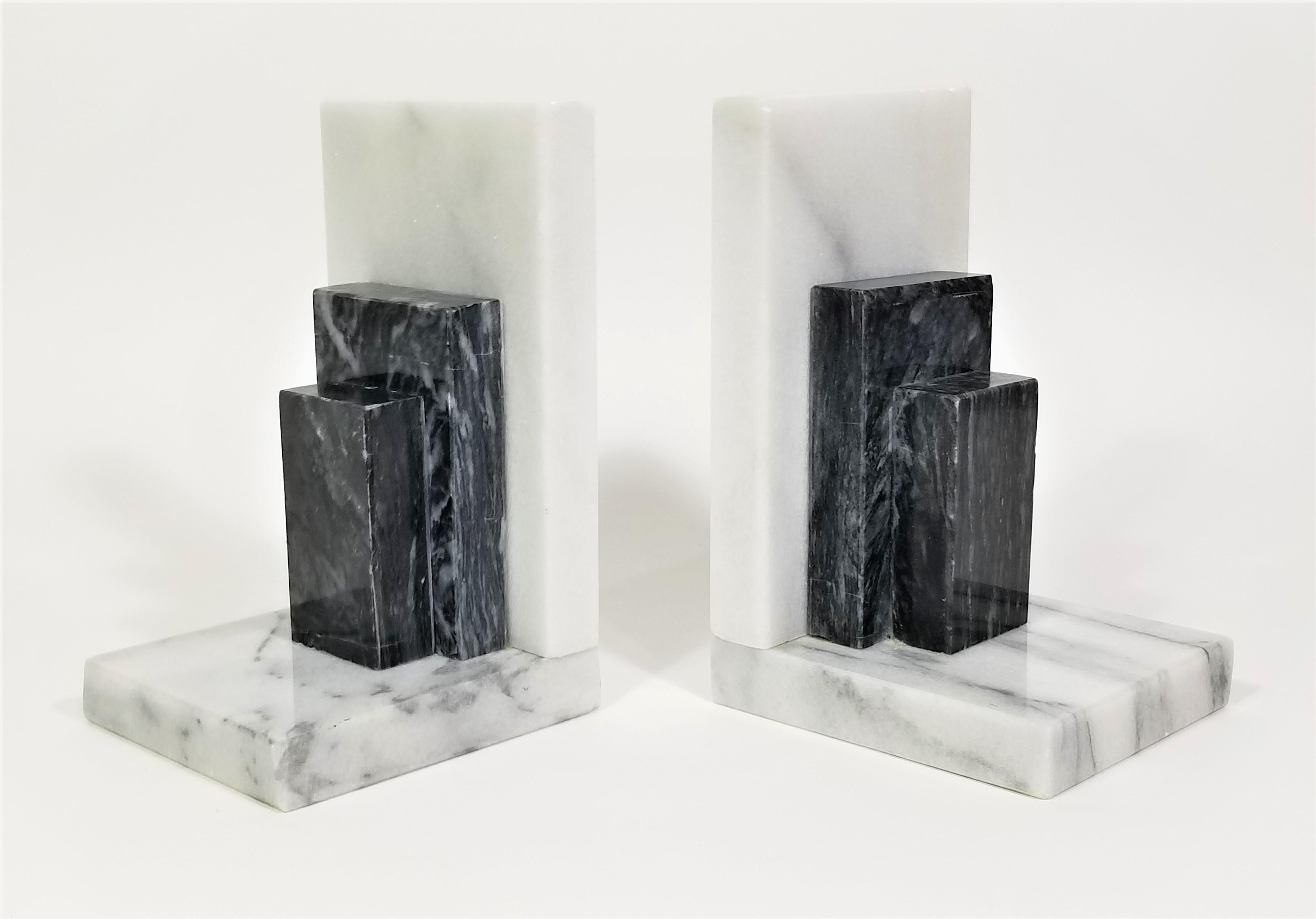 Marble Bookends 1980s 11