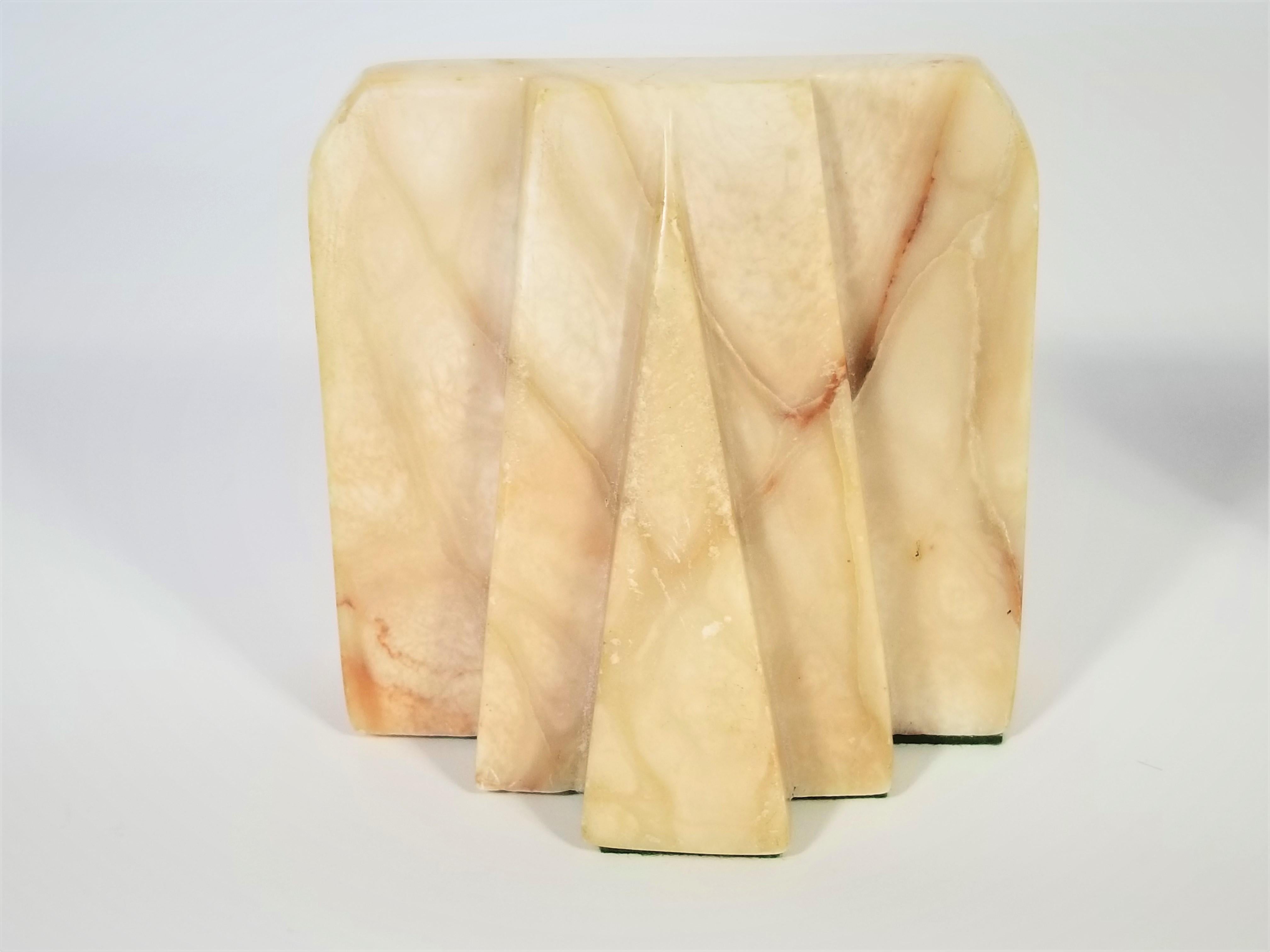 Marble Bookends Art Deco 10