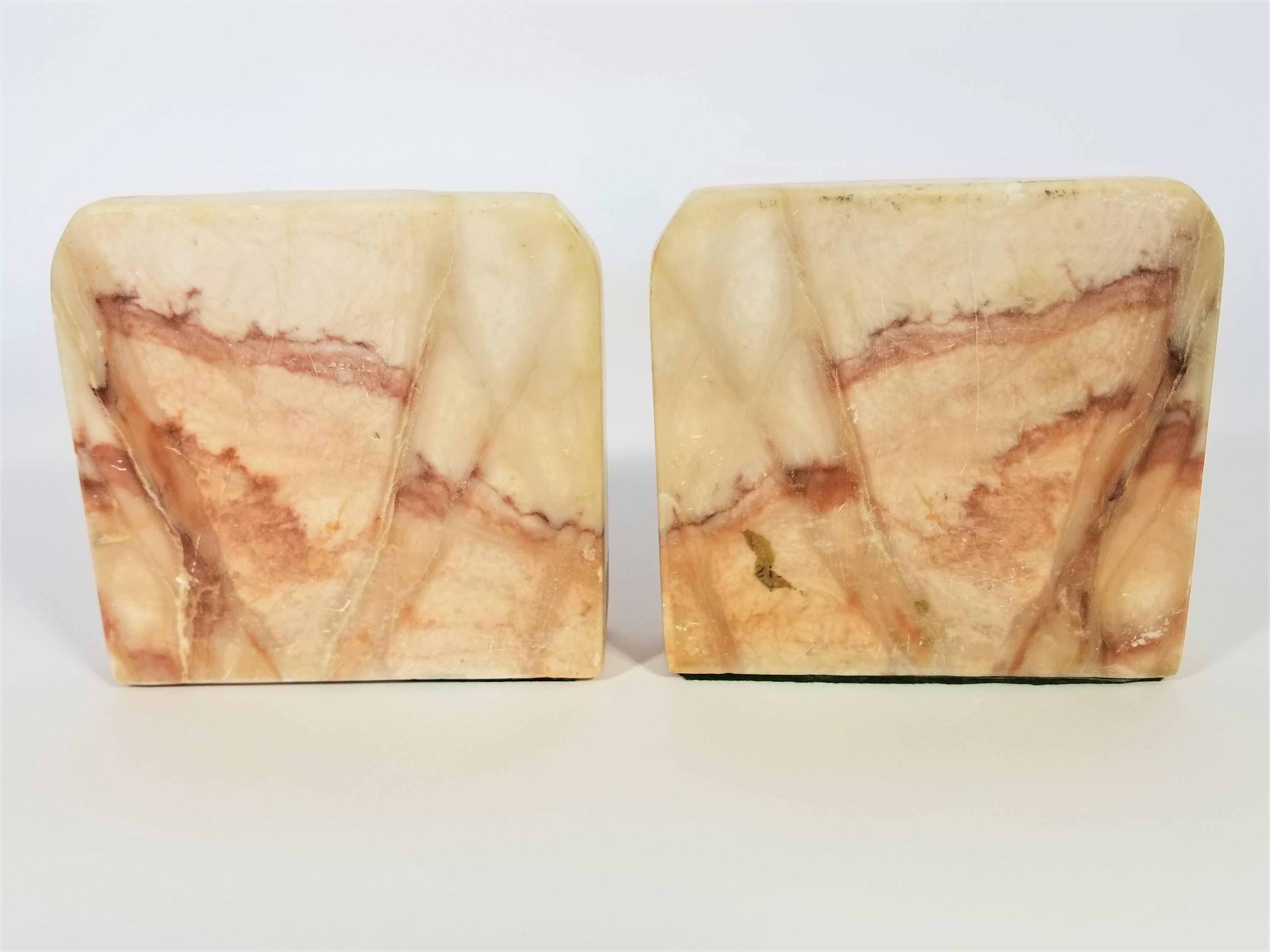 Marble Bookends Art Deco 1