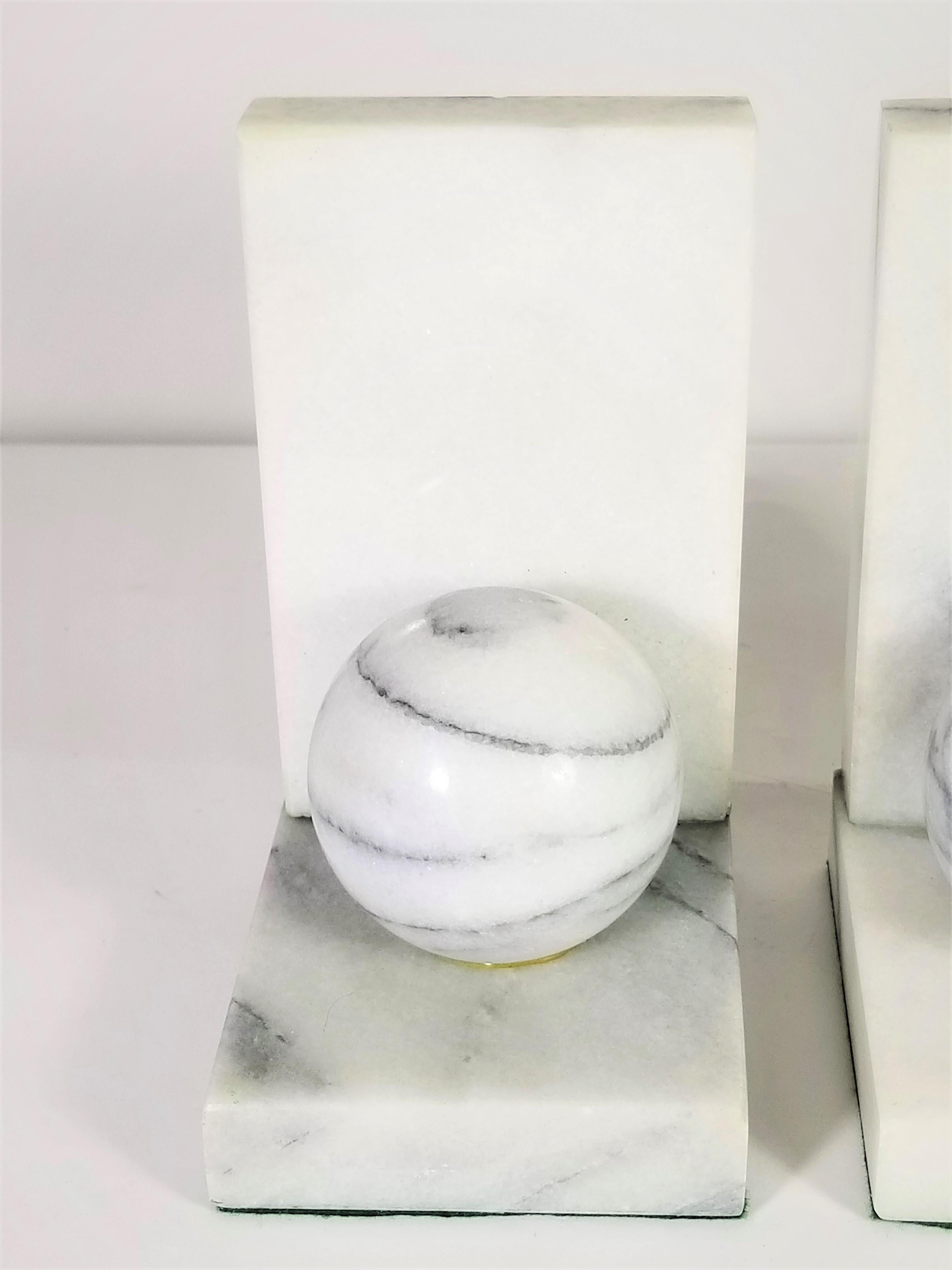 Marmor Buchstützen Geometrisches Zeitgenössisches Design 3