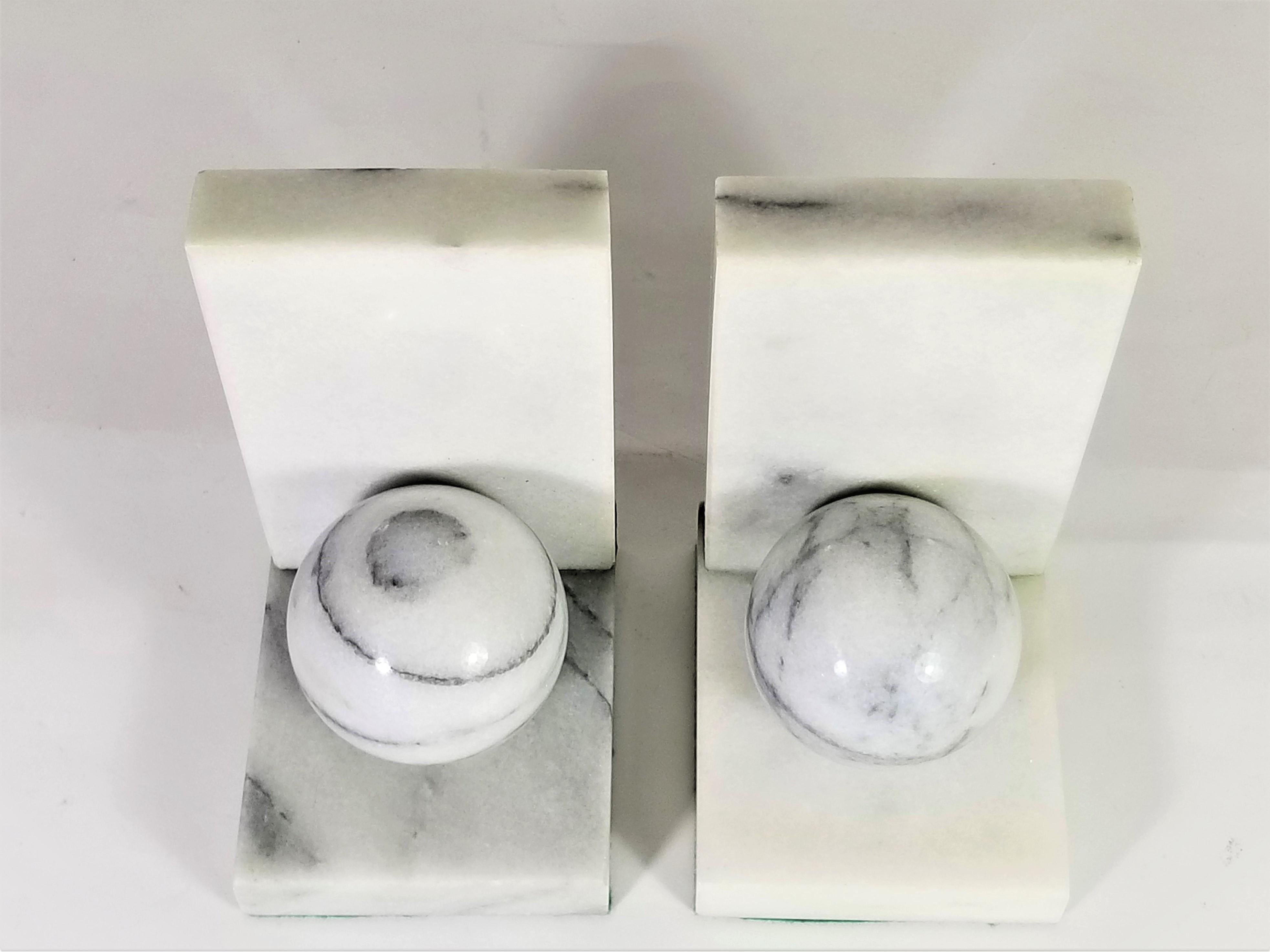 Marmor Buchstützen Geometrisches Zeitgenössisches Design 5