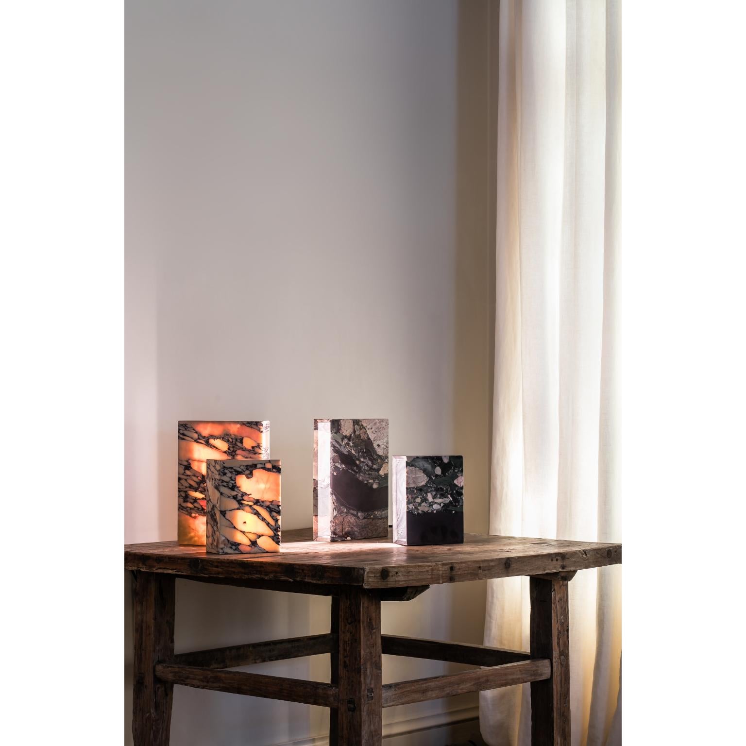 Clay Marble Books Lamp by Koen Van Guijze