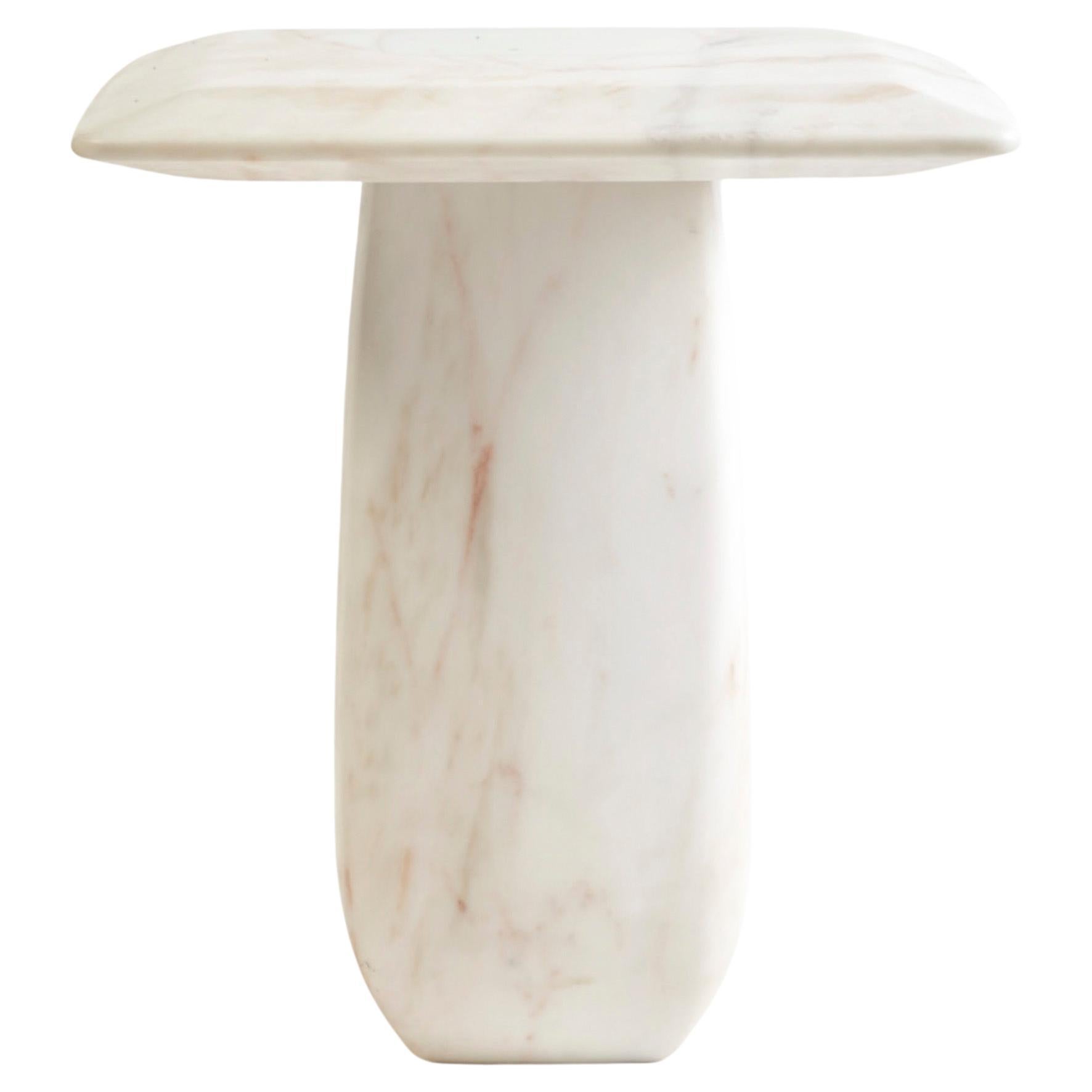 Marble Bossa Side Table by DUISTT  For Sale