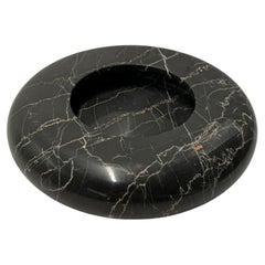 Marble Bowl in Black by Egidio Di Rosa and Pier Alessandro Giusti, 1960s