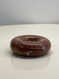 Marble Bowl in Brown by Egidio Di Rosa and Pier Alessandro Giusti, 1960s