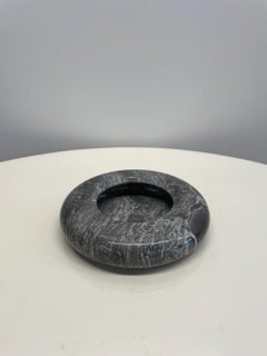 Marble Bowl in Gray by Egidio Di Rosa and Pier Alessandro Giusti, 1960s