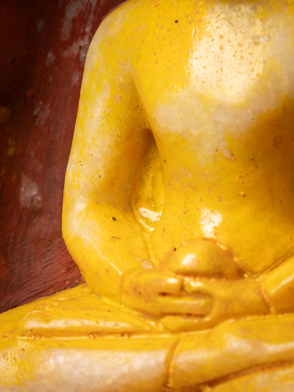 Buddha-Statue aus Marmor aus Thailand im Angebot 9