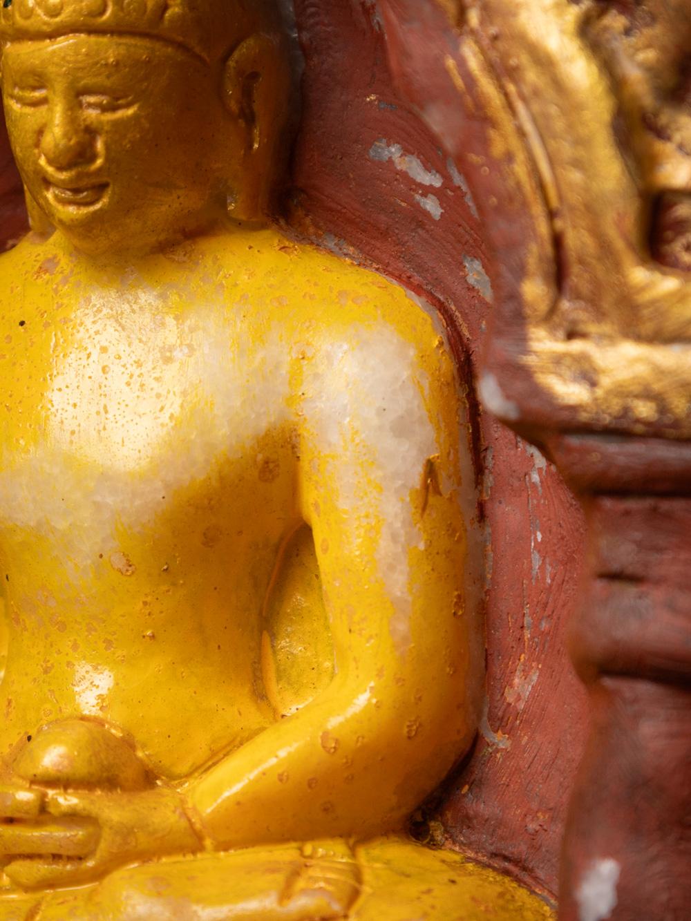 Buddha-Statue aus Marmor aus Thailand im Angebot 10