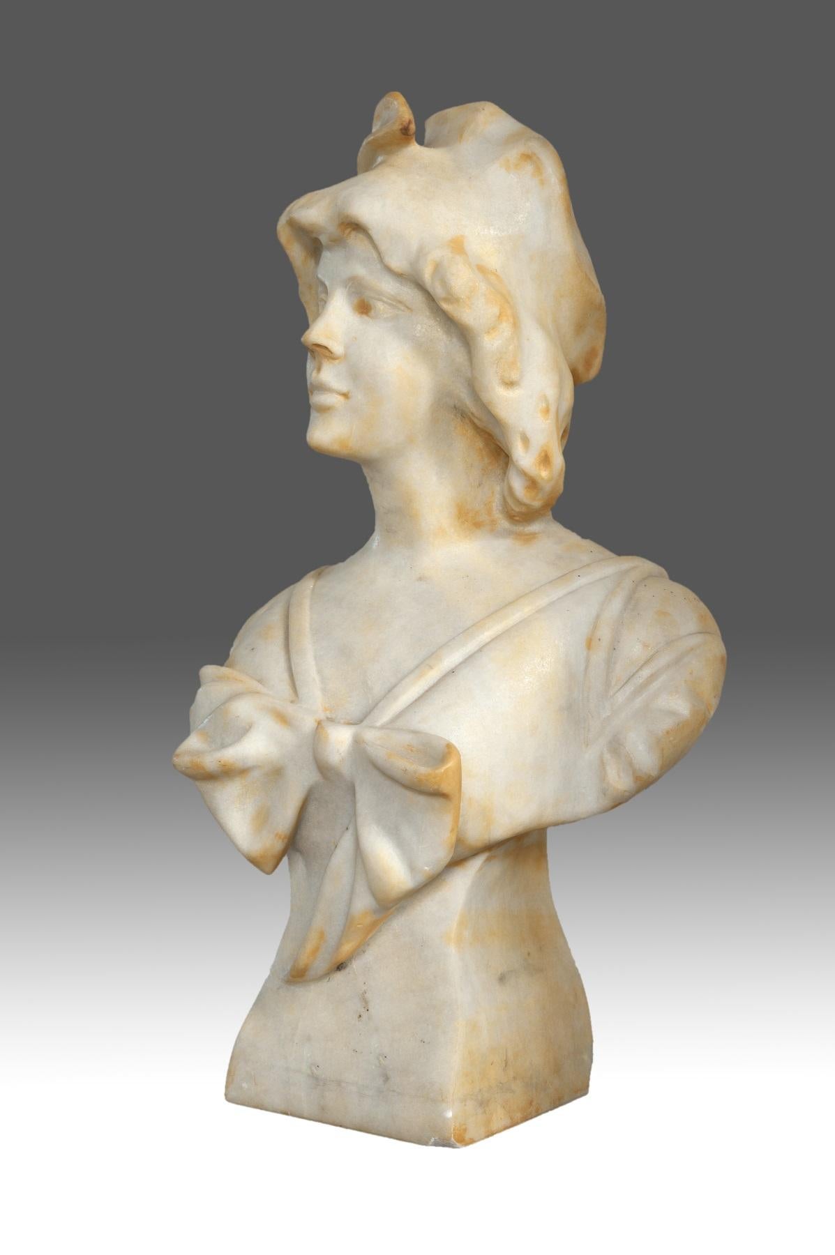 Other Marble Bust, 20th Century For Sale
