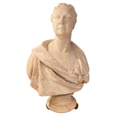 Marble bust of a Gentleman by William Behnes, 1842