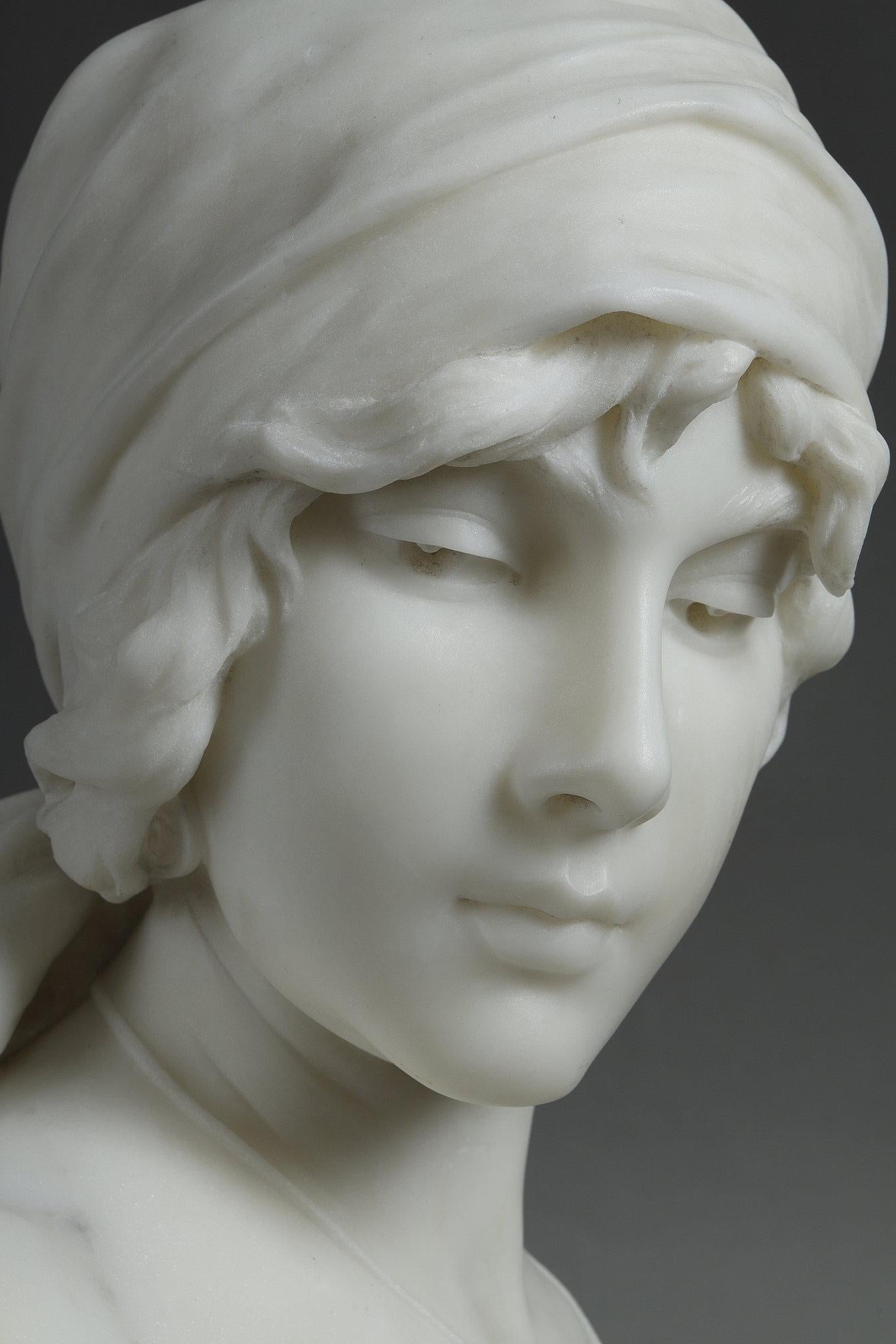 Busto de mármol de 