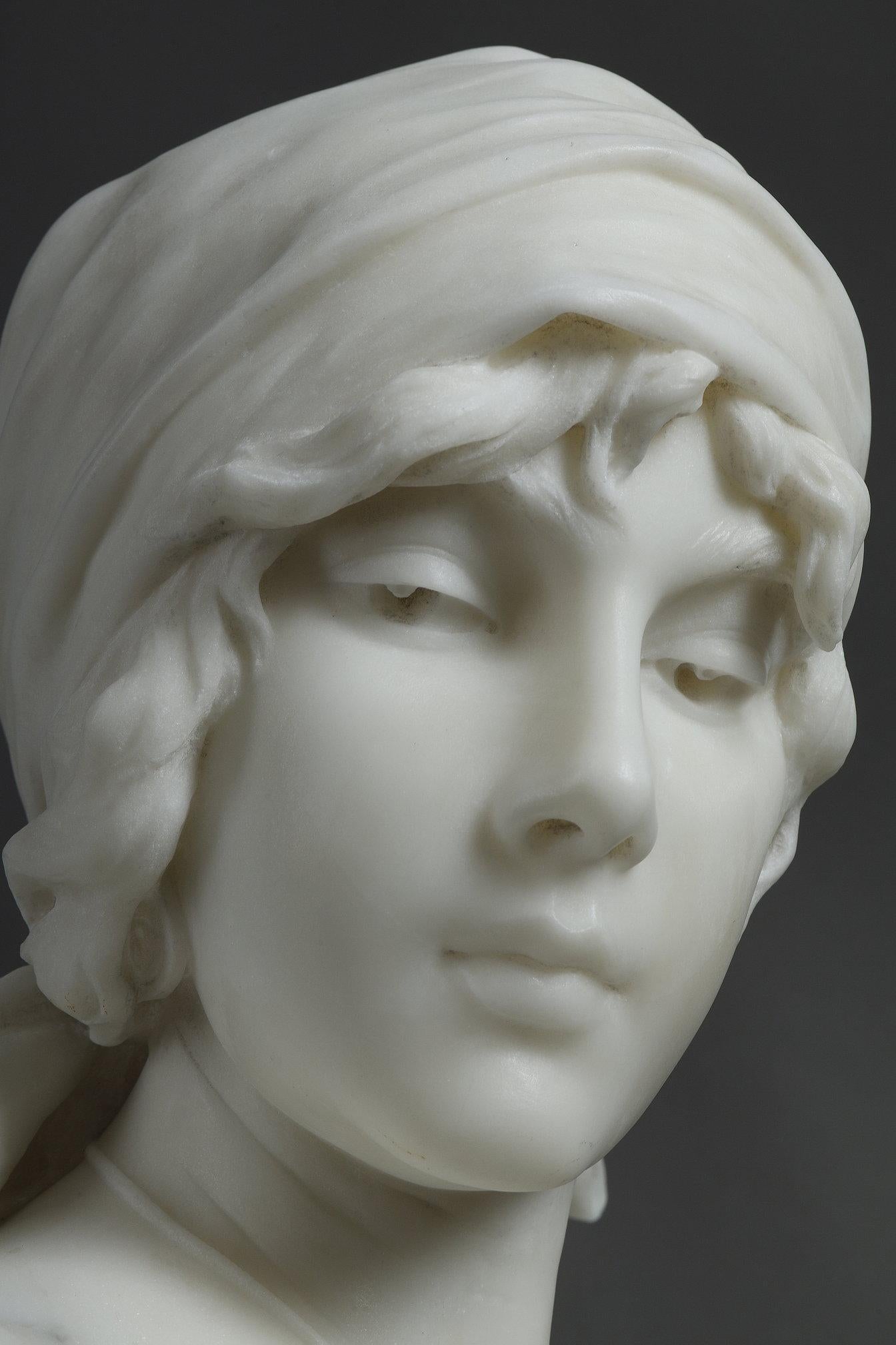 Busto de mármol de 