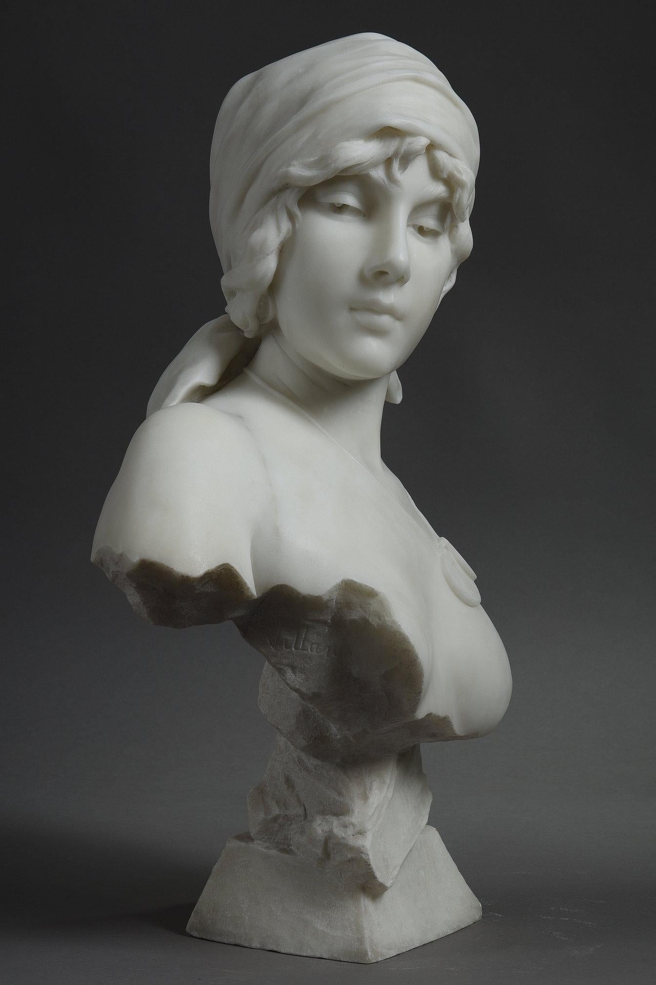 Busto de mármol de 