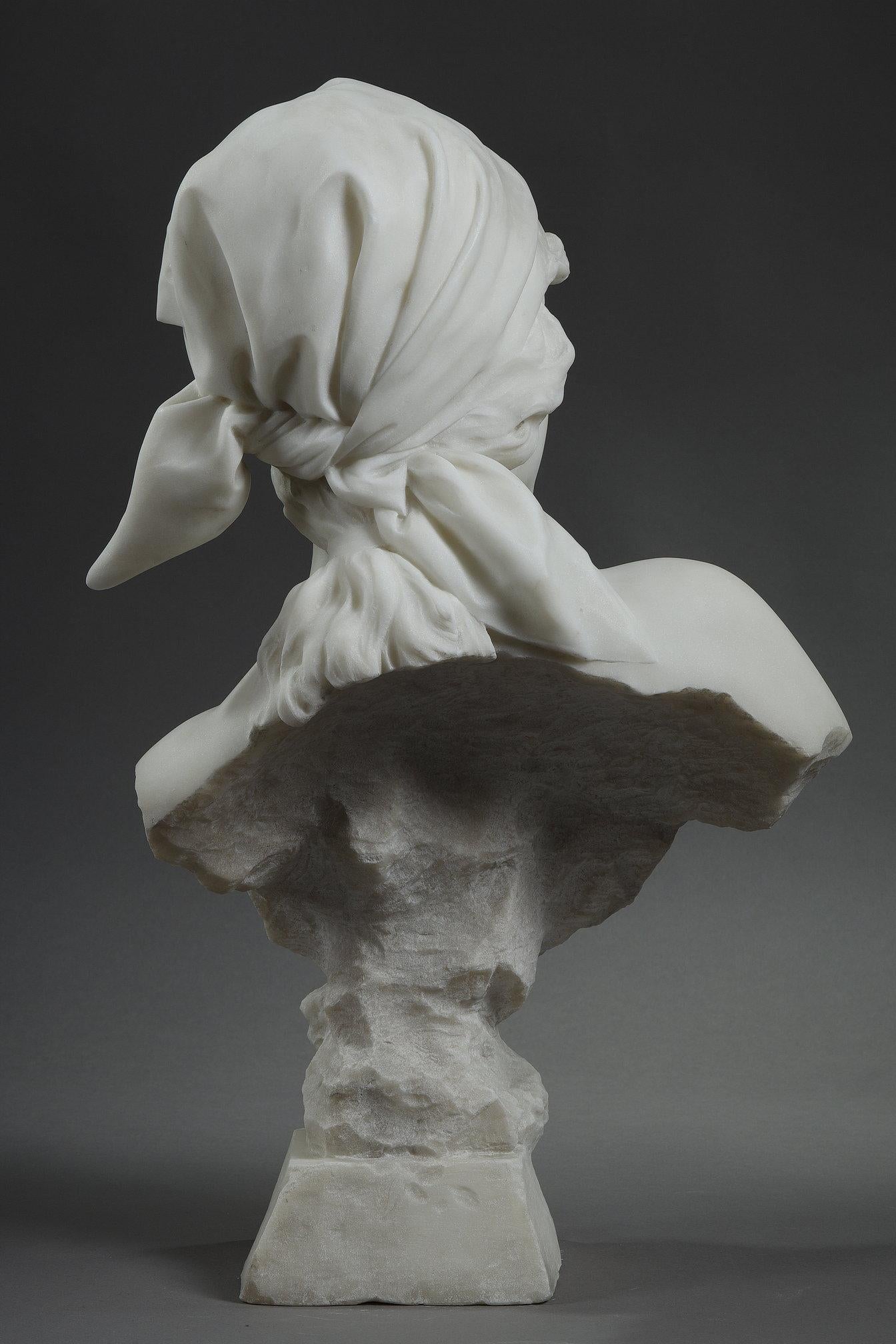 Busto de mármol de 